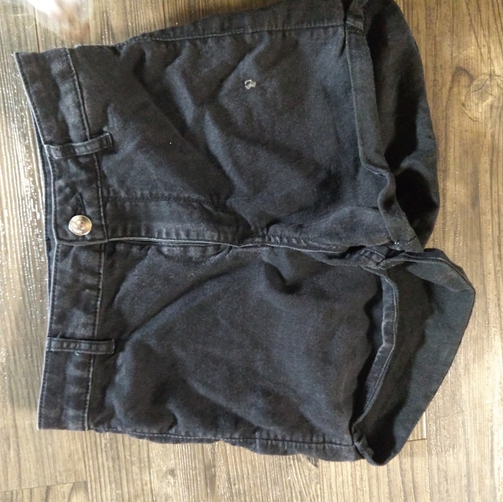 High Waisted Jean Shorts